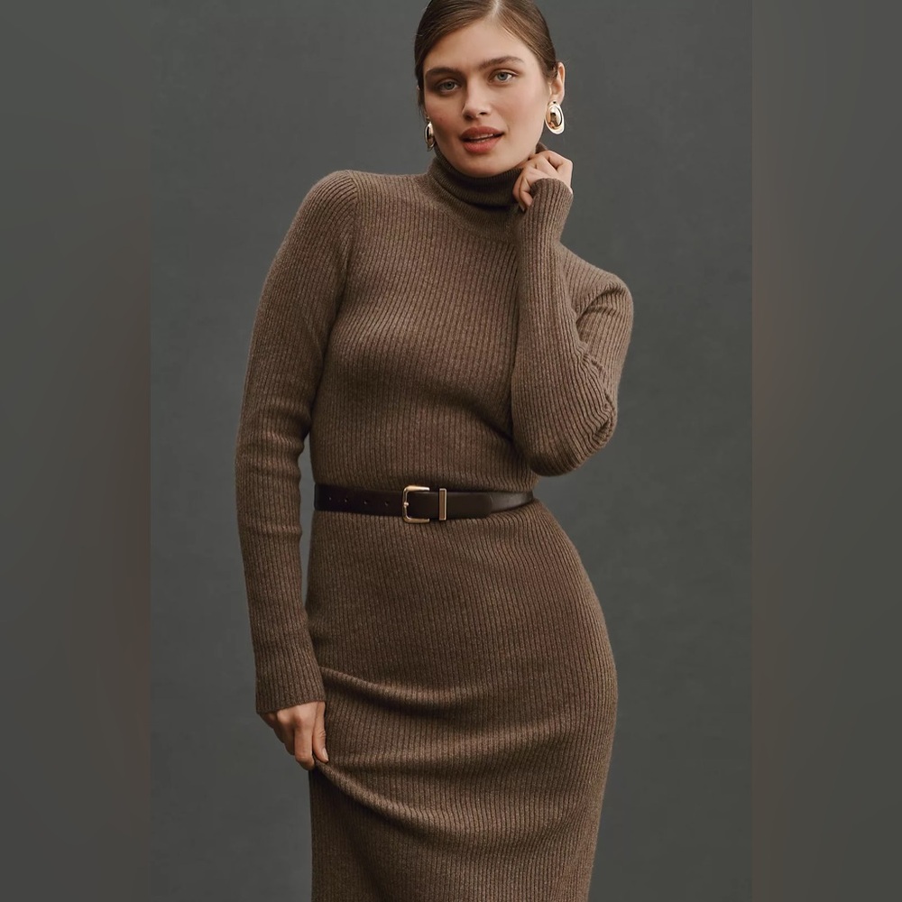 Reformation Robin Cashmere Sweater Dress